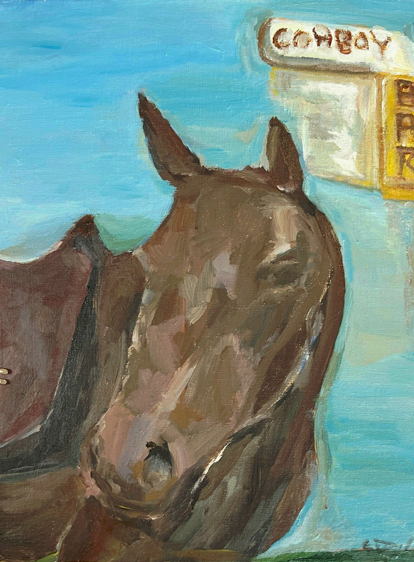 A HORSE PORTRAIT
